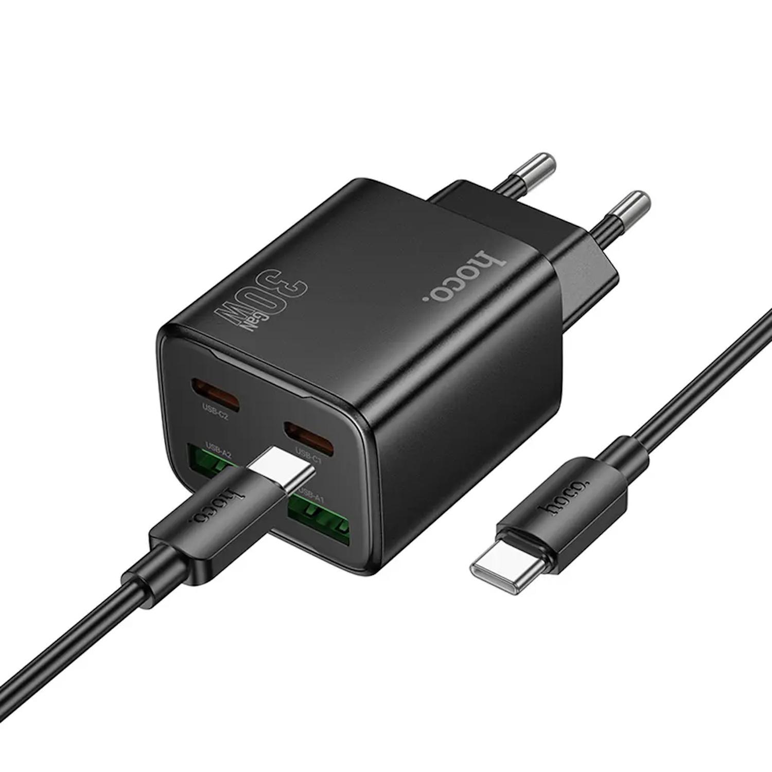 Hoco N56 charger 2x USB-C +