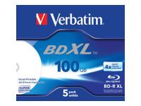 VERBATIM BluRay BD-R XL 100GB 5pc