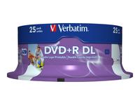 VERBATIM 25xDVD+R DL 8,5 GB