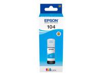 EPSON 4LB 104 EcoTank Cyan ink
