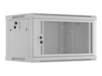 LANBERG wall-mount rack 6U 600x450