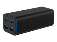 GEMBIRD 4-port 100 W GaN USB