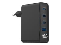 GEMBIRD 4-port 100W GaN USB fast