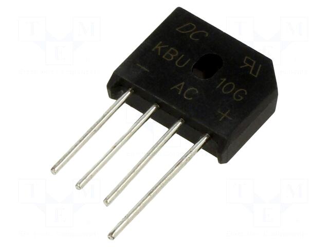 DC COMPONENTS Bridge rectifier: single-phase |