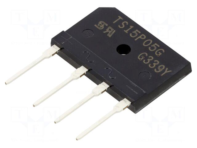 TAIWAN SEMICONDUCTOR Bridge rectifier: single-phase |