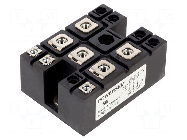 POWERSEM Bridge rectifier: half-controlled | Urmax: