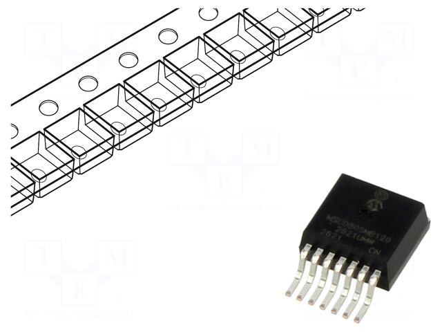 MICROCHIP TECHNOLOGY Transistor: N-MOSFET | SiC