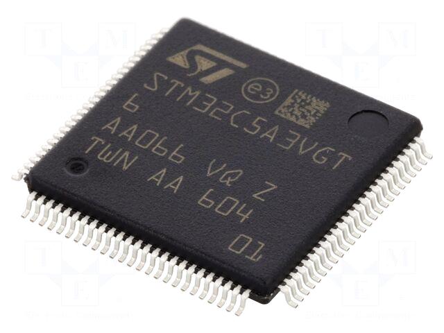 STMicroelectronics IC: STM32 ARM microcontroller |