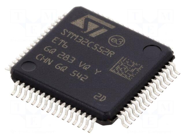 STMicroelectronics IC: STM32 ARM microcontroller |