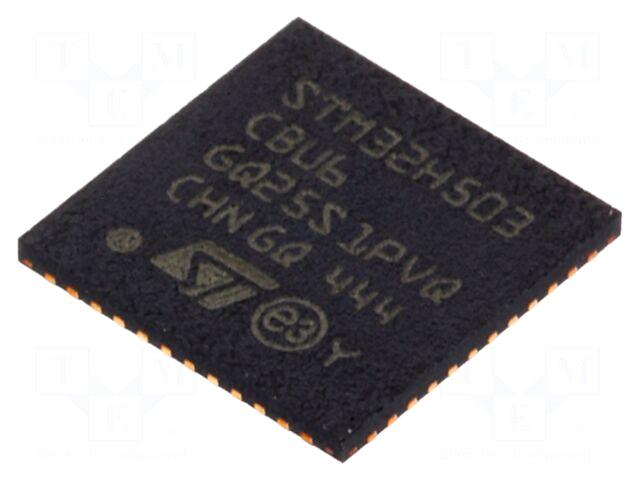STMicroelectronics IC: STM32 ARM microcontroller |