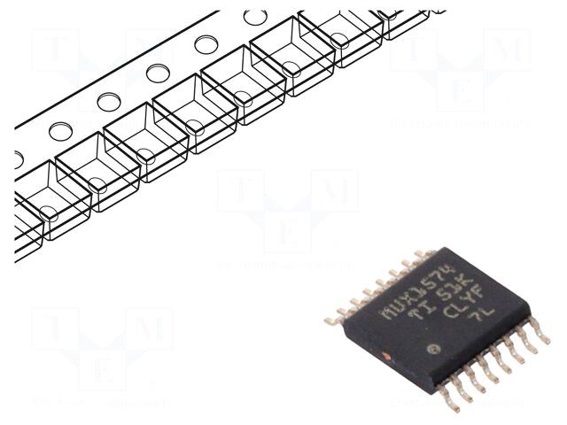 TEXAS INSTRUMENTS IC: analog switch |