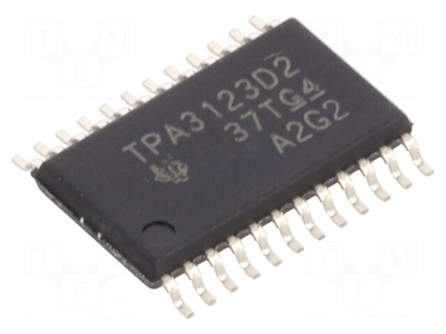 TEXAS INSTRUMENTS IC: audio amplifier |