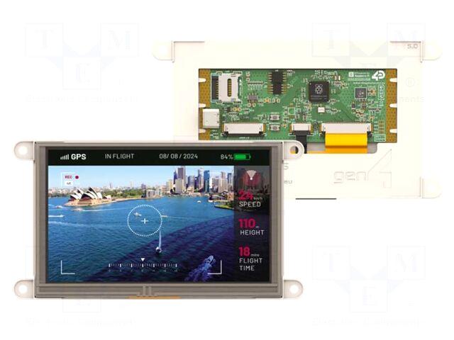 4D Systems Display: TFT | 5"
