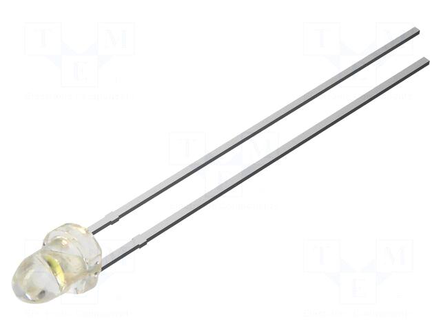 OPTOSUPPLY LED | white | 3mm