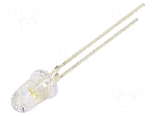 OPTOSUPPLY LED | white | 5mm