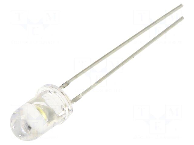 OPTOSUPPLY LED | white | 5mm
