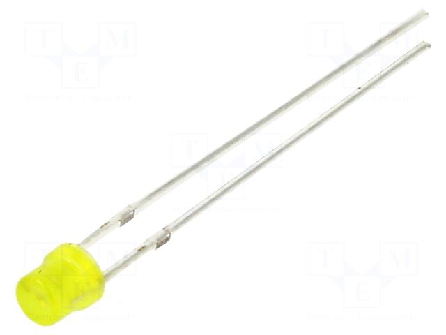 OPTOSUPPLY LED | yellow | 3mm
