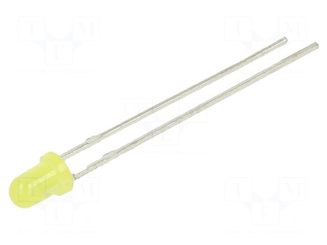OPTOSUPPLY LED | yellow | 3mm
