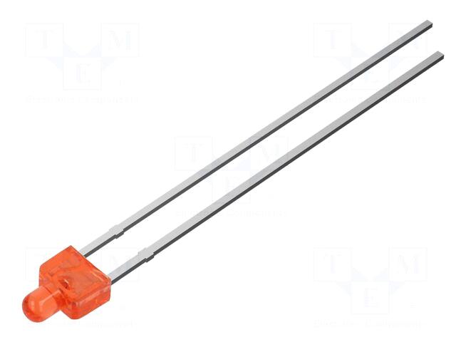 OPTOSUPPLY LED | red | 2mm