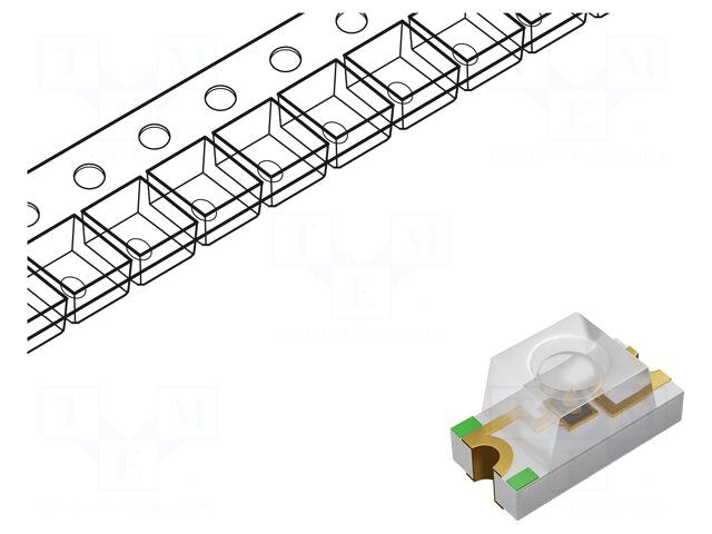 BIVAR LED | red | SMD