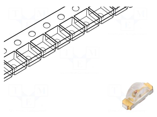 BIVAR LED | red | SMD