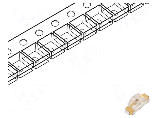 BIVAR LED | red | SMD