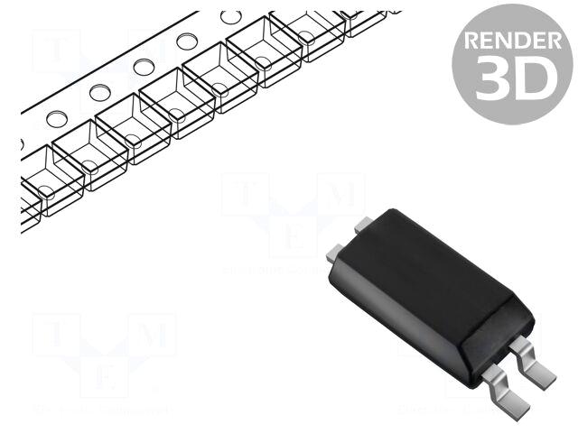 DIODES INCORPORATED Optocoupler | SMD |
