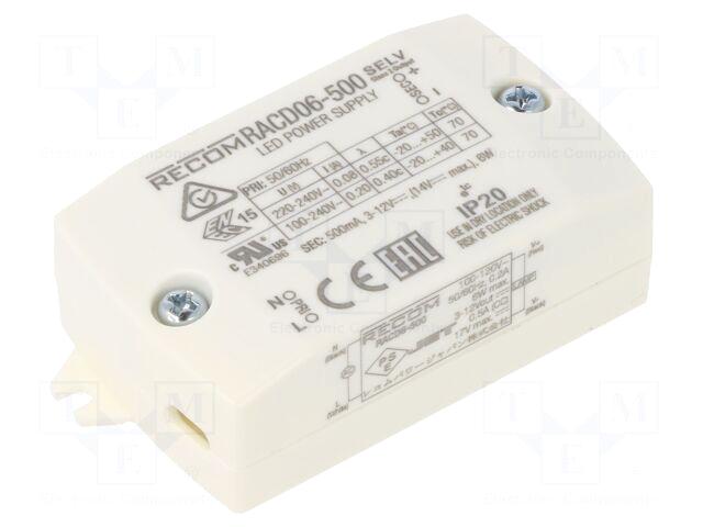 RECOM Power supply: switched-mode | LED