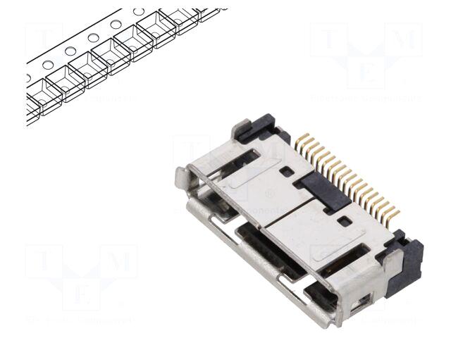 HIROSE Connector: wire-board | socket |