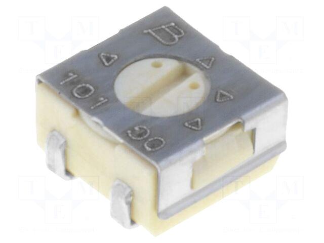 BOURNS Potentiometer: mounting | 500Ω |