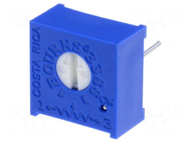 BOURNS Potentiometer: mounting | single turn