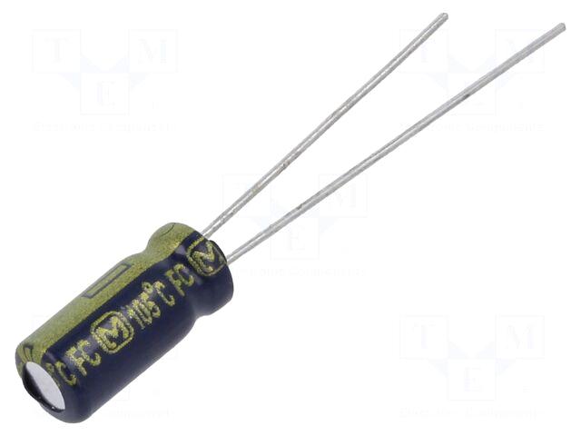 Panasonic Capacitor: electrolytic | low ESR