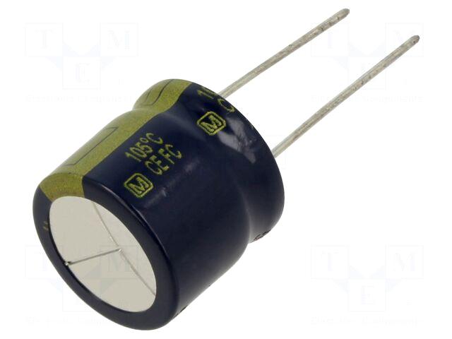 Panasonic Capacitor: electrolytic | low ESR