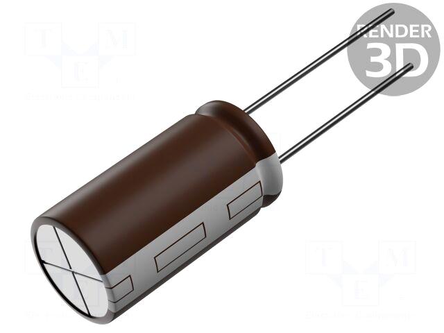 NICHICON Capacitor: electrolytic | THT |