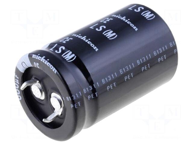 NICHICON Capacitor: electrolytic | SNAP-IN |