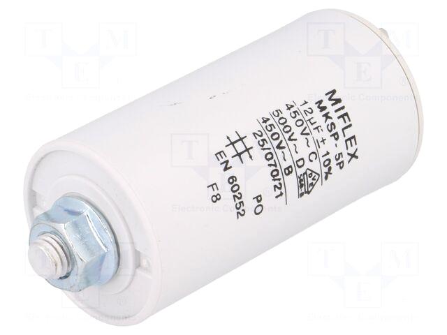 MIFLEX SOLUTIONS Capacitor: motors, run |