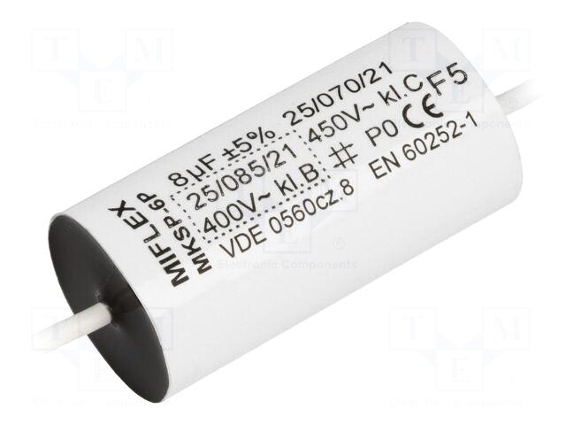 MIFLEX SOLUTIONS Capacitor: motors, run |