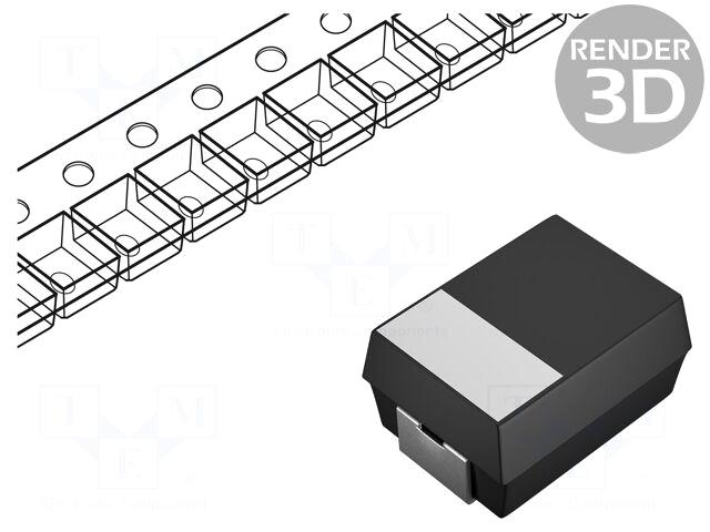 VISHAY Capacitor: tantalum | 47uF |
