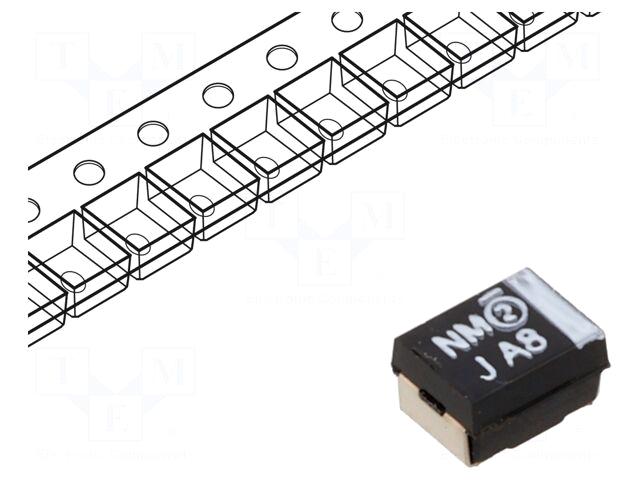 VISHAY Capacitor: tantalum-polymer | 100uF |