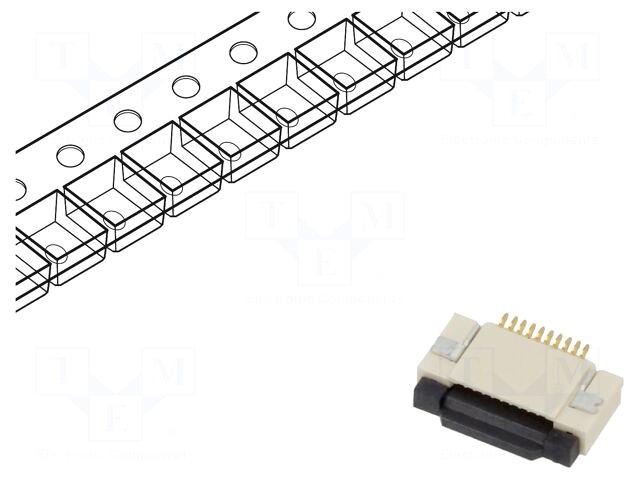 GCT Connector: FFC/FPC | gold flash