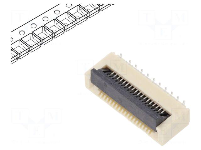 GCT Connector: FFC/FPC | tinned |