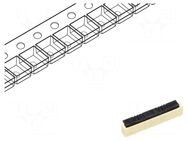 GCT Connector: FFC/FPC | tinned |
