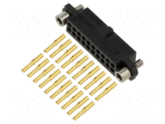 HARWIN Connector: wire-wire/PCB | plug |