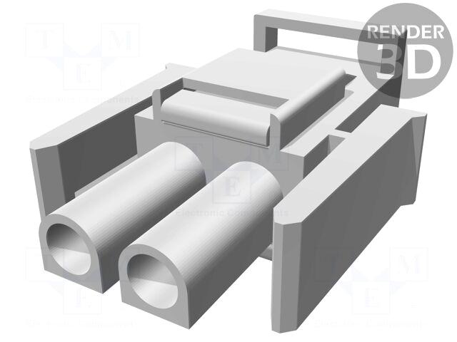 TE Connectivity Connector: wire-wire/PCB | plug