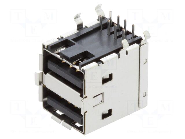 MOLEX Connector: USB A | socket