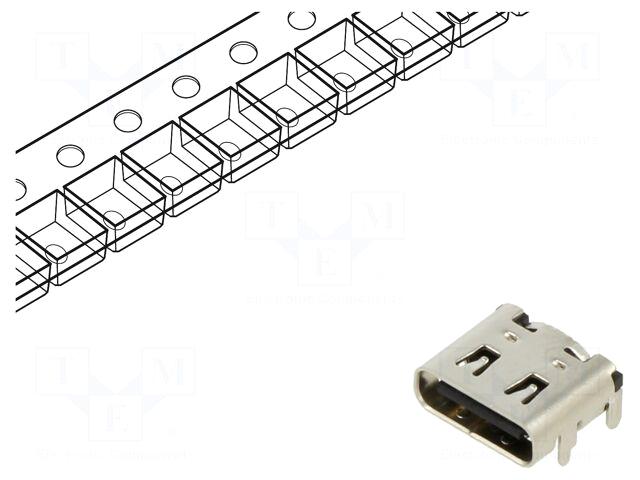 GCT Connector: USB C | socket
