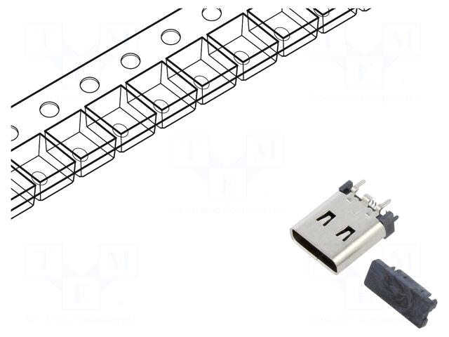 GCT Connector: USB C | socket