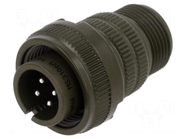 AMPHENOL Connector: circular | plug |
