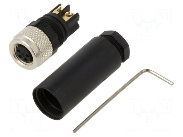 LUMBERG AUTOMATION Connector: M8 | female