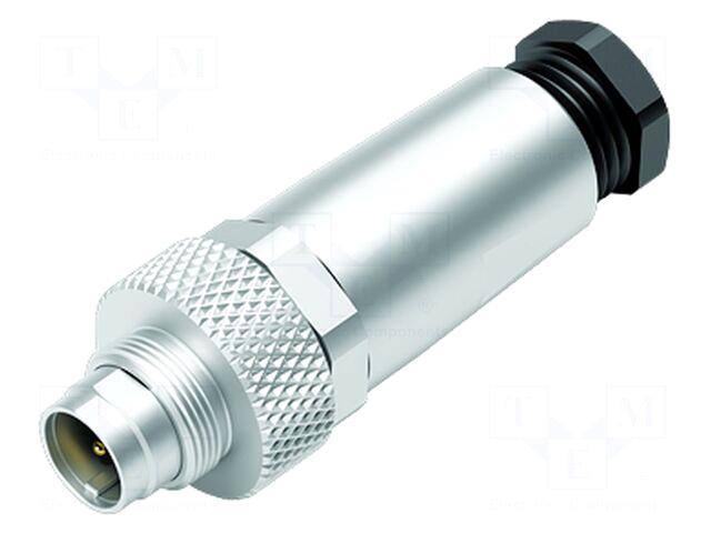 BINDER Connector: M9 | plug |